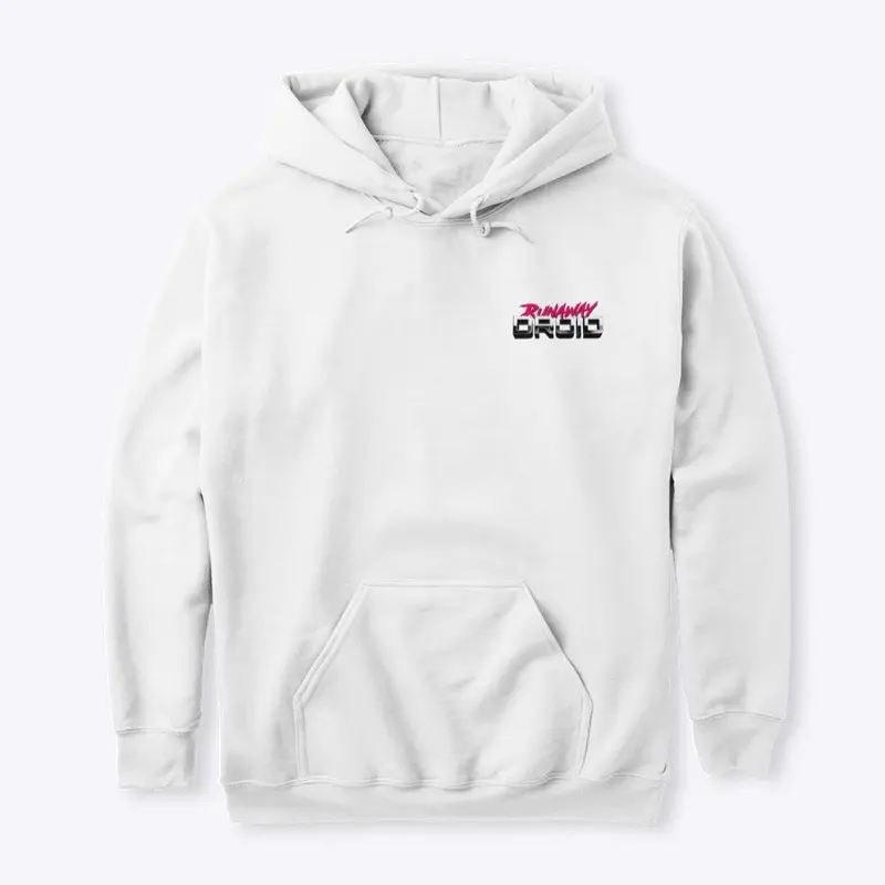 White Logo Hoodie